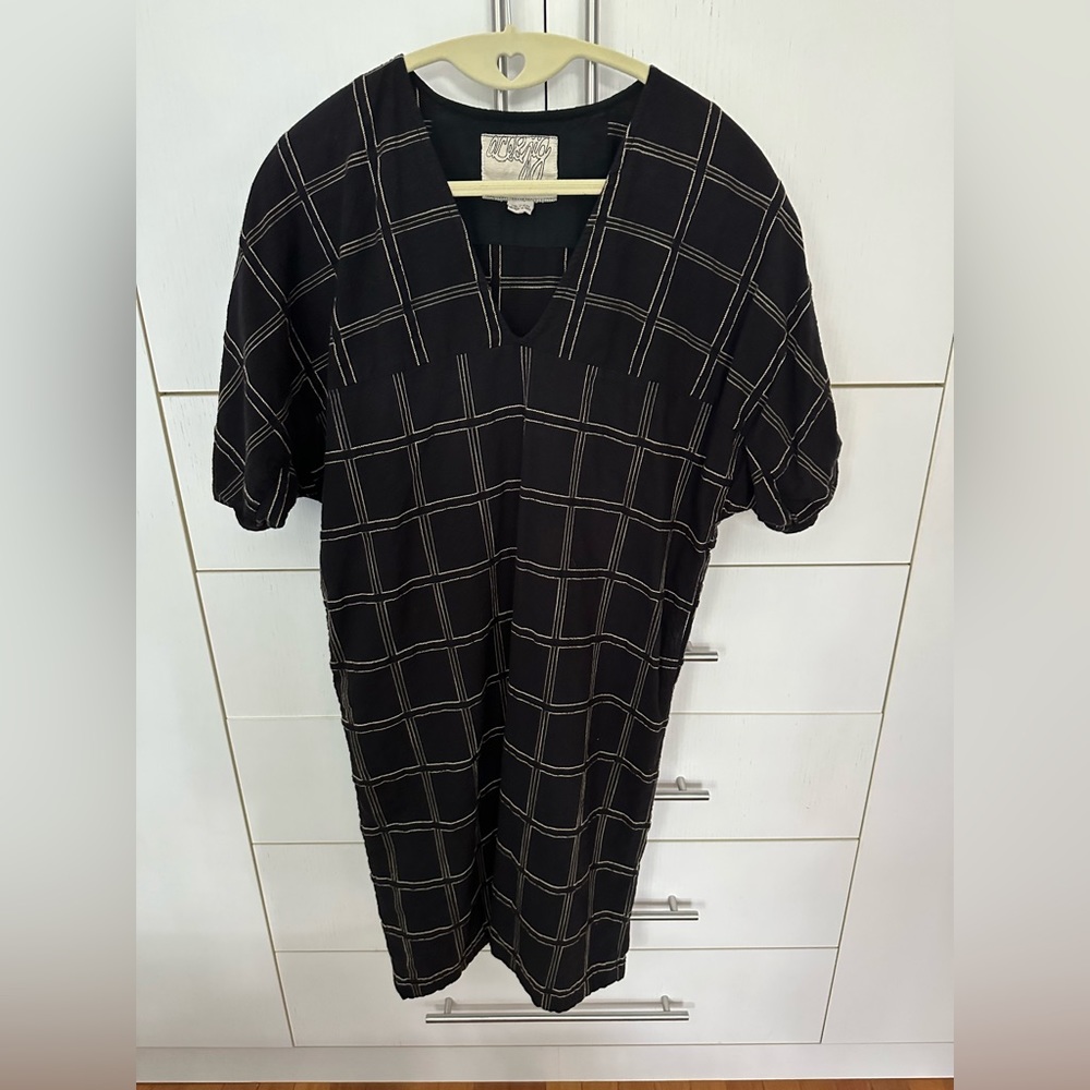 Ace & Jig Harper dress in Black Magic, size small, with pockets